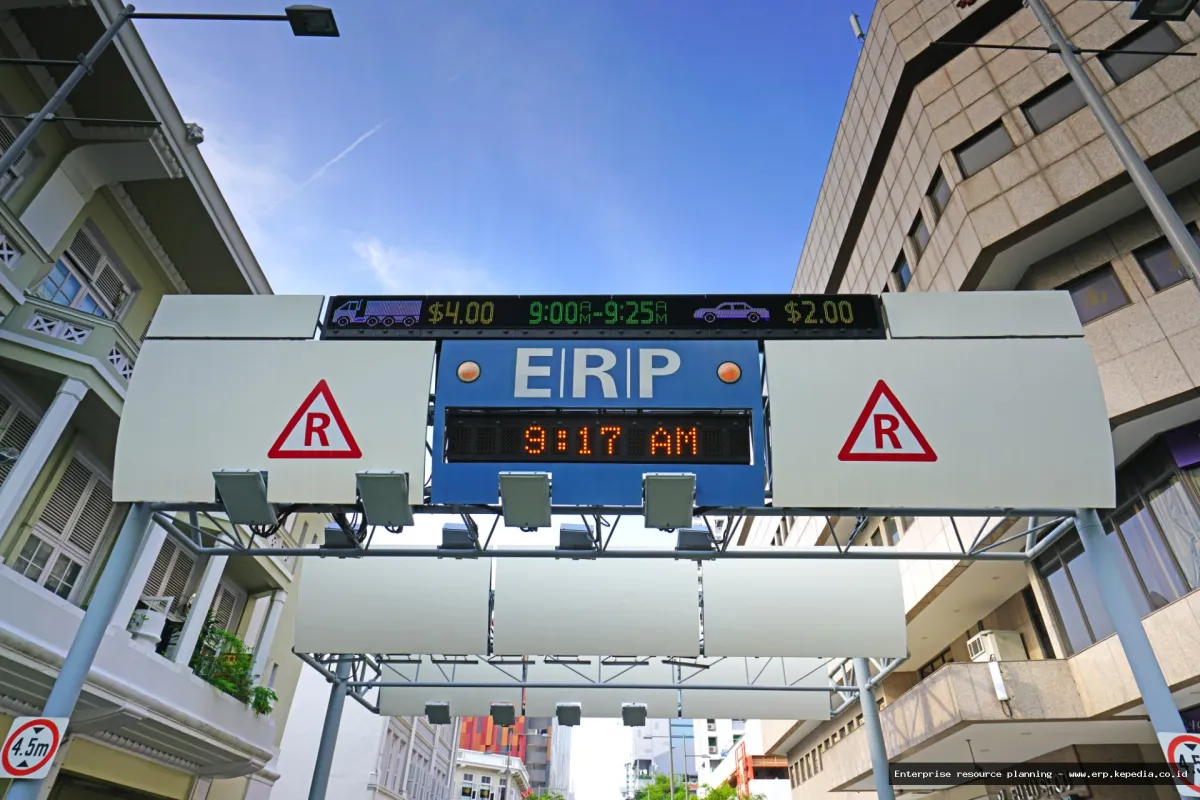 ERP gantry real-time data