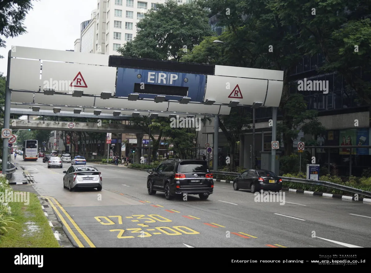 ERP road pricing Singapore