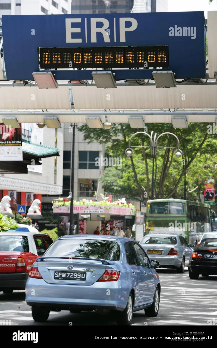 ERP road pricing Singapore